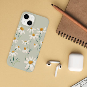 Coque Pour iPhone 14 Fleurs Delicées Chamomille Aesthétique Sauvage