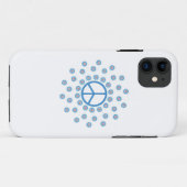 Coques Case-Mate iPhone Fleurs des signes de paix (Dos (Horizontal))