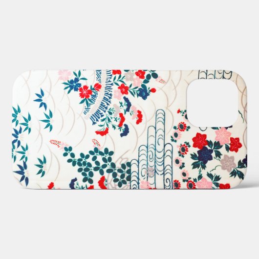 Coques Case-Mate iPhone Fleurs, design japonais (Verso (horizontal))