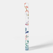 Coques Case-Mate iPhone Fleurs d'été et papillon (Verso / Gauche)