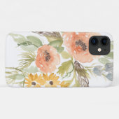 Coques Case-Mate iPhone Fleurs D'Été Fin I (Dos (Horizontal))