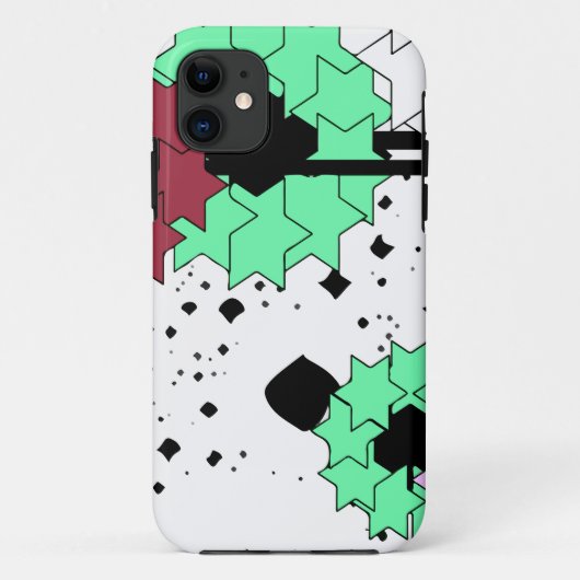 Coques Case-Mate iPhone Fleurs d'étoile (Dos)