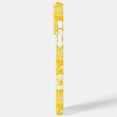 COQUES Case-Mate iPhone FLEURS D'HIBISCUS JAUNES ET BLANCS (Verso / Gauche)