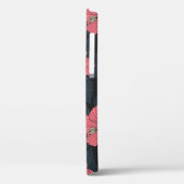 Coques Case-Mate iPhone Fleurs d'Hibiscus : papier peint transparent foncé (Verso / Gauche)