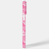 COQUES Case-Mate iPhone FLEURS D'HIBISCUS ROSE ET BLANC (Verso / Droite)