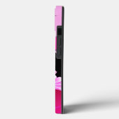 Coques Case-Mate iPhone Fleurs d'Hibiscus rose Fuchsia vives (Verso / Gauche)