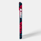 Coques Case-Mate iPhone Fleurs d'hibiscus rouges (Verso / Gauche)