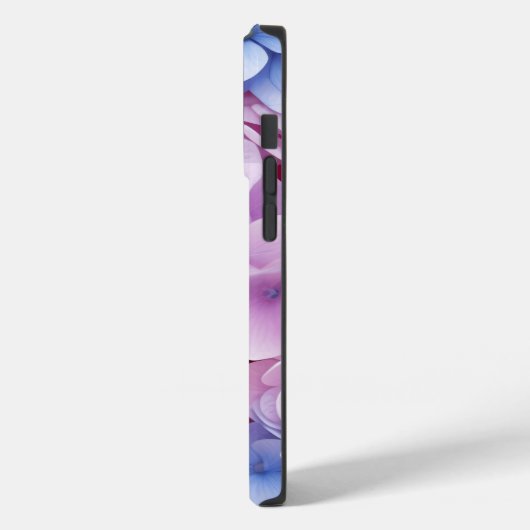 Coques Case-Mate iPhone Fleurs d'Hydrangea Motif sans couture (Verso / Gauche)