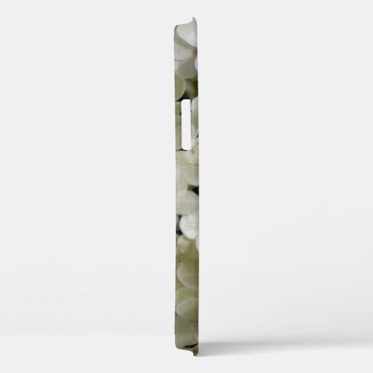 Coques Case-Mate iPhone Fleurs d'Hydrangée Blanche (Verso / Droite)