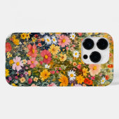 Coques Case-Mate iPhone Fleurs d'Imaginaire Fleurs sauvages d'aquarelle lu (Verso (horizontal))