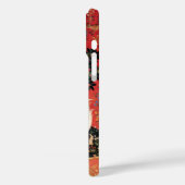 Coques Case-Mate iPhone Fleurs d'Imaginaires, Animaux Monogrammes (Verso / Gauche)