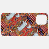 COQUES Case-Mate iPhone FLEURS D'IMAGINAIRES UNICORNES ET MÉDIÉVAUX, MOTIF (Verso (horizontal))