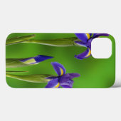 Coques Case-Mate iPhone Fleurs d'iris (Verso (horizontal))