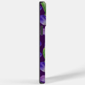 Coques Case-Mate iPhone Fleurs d'Iris violettes et papillons (Verso / Droite)