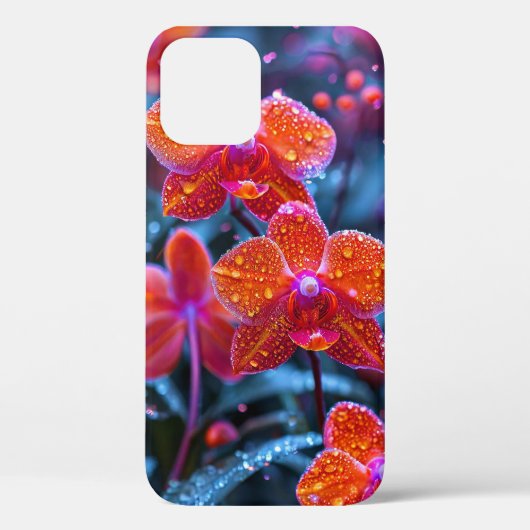 Coques Case-Mate iPhone Fleurs d'orchidée (Verso)