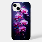 Coques Case-Mate iPhone Fleurs d'orchidées roses de luxe (Verso)