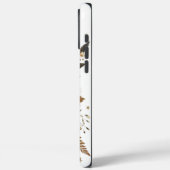 Coques Case-Mate iPhone fleurs dorées (Verso / Gauche)