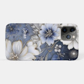 Coques Case-Mate iPhone Fleurs élégantes (Dos (Horizontal))