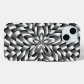 Coques Case-Mate iPhone Fleurs en acier inoxydable (Verso (horizontal))