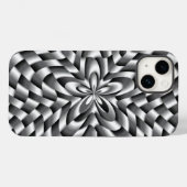 Coques Case-Mate iPhone Fleurs en acier inoxydable (Verso (horizontal))
