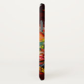 Coques Case-Mate iPhone FLEURS EN Imaginaire ROUGE (Dos/Droite)