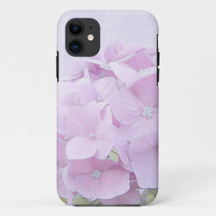 Coques Pour iPhone Fleurs en pastel d'hortensia