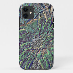 Case-Mate iPhone Case Fleurs en relief avec couleur