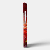 Coques Case-Mate iPhone FLEURS EN ROUGE / Imaginaire Floral (Verso / Gauche)