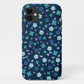 Coques Case-Mate iPhone Fleurs éparses (Dos)