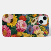 Coques Case-Mate iPhone Fleurs et abeilles (Verso (horizontal))