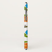 Coques Case-Mate iPhone Fleurs et abeilles souriantes (Dos/Gauche)