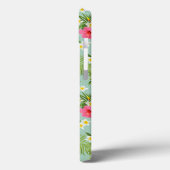 Coques Case-Mate iPhone Fleurs et ananas tropicaux (Verso / Gauche)