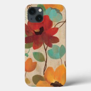 iPhone 13 Case Fleurs et bourgeons colorés