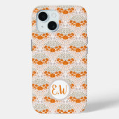 Coques Case-Mate iPhone Fleurs et Citrouilles d'automne (Verso)