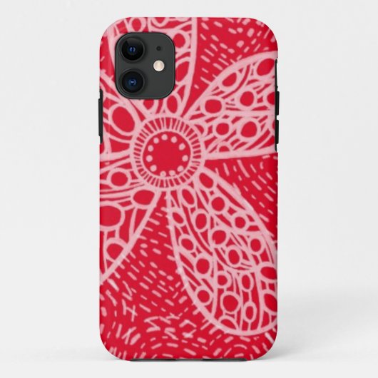Coques Case-Mate iPhone Fleurs et Coeurs (Dos)