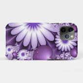 Coques Case-Mate iPhone Fleurs et cœurs abstraits de l'amour fractal (Dos (Horizontal))