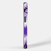 Coques Case-Mate iPhone Fleurs et cœurs abstraits de l'amour fractal (Verso / Droite)