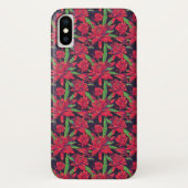 Coques Case-Mate iPhone Fleurs et colibris (Dos)