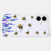 Coques Case-Mate iPhone Fleurs et coques iphone d'abeilles (Verso (horizontal))