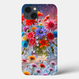 Case-Mate iPhone Case Fleurs et cristaux de glace