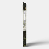 Coques Case-Mate iPhone Fleurs et feuille blancs (Verso / Gauche)