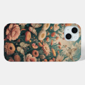 Coques Case-Mate iPhone Fleurs et papillons (Verso (horizontal))