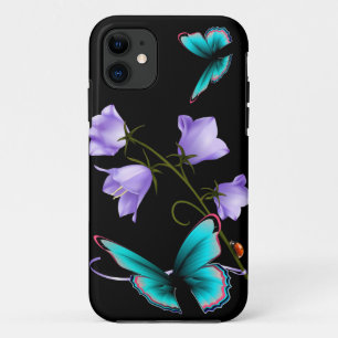 Case-Mate iPhone Case Fleurs et papillons Art déco