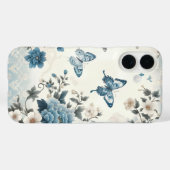 Coques Case-Mate iPhone Fleurs et papillons Chinoiserie (Verso (horizontal))