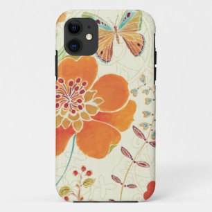 Coque Case-Mate Pour iPhone Fleurs et papillons colorés