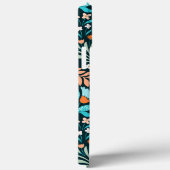 Coques Case-Mate iPhone Fleurs et papillons funky (Verso / Droite)