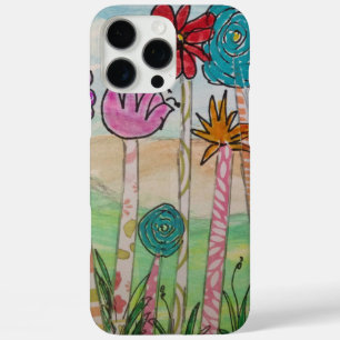 Coques iPhone 16 Pro Max Fleurs et tiges amusantes