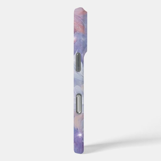 Coques Case-Mate iPhone Fleurs étincelantes blanches (Verso / Droite)