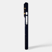 Coques Case-Mate iPhone Fleurs Étincelantes Dorées (Verso / Gauche)