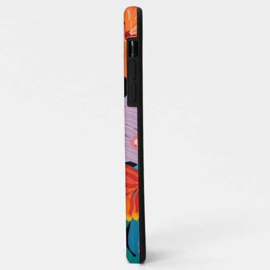 Coques Case-Mate iPhone Fleurs exotiques stupéfiantes (Dos/Gauche)